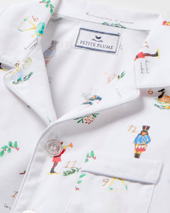 Kid’s Twill Pajama Set in 12 Days of Christmas