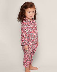 Baby’s Twill Madeline Romper in Fleurs des Bois