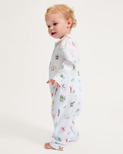 Baby’s Twill Cambridge Romper in 12 Days of Christmas
