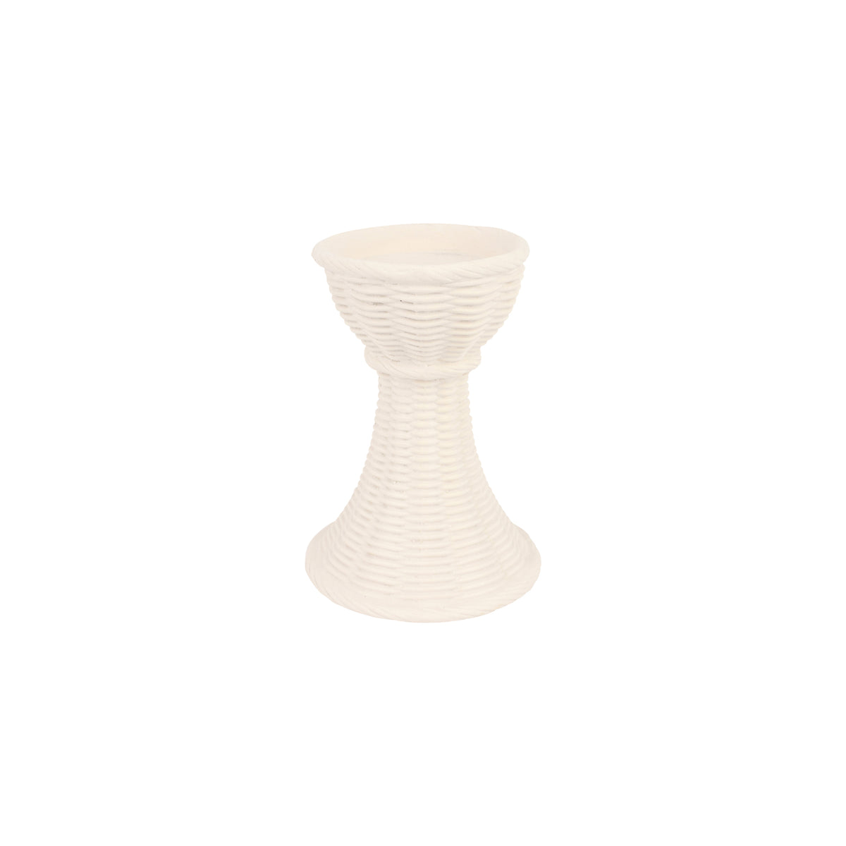 Casa Ivory Short Candlestick