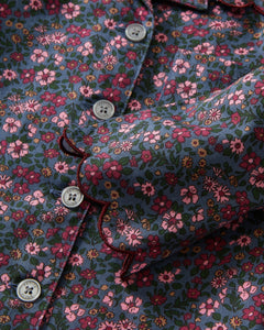 Kid’s Twill Colette Pajama Set in Fleurs de Saison