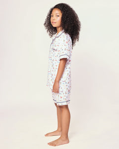 Kid’s Twill Short Set in Literary Lessons