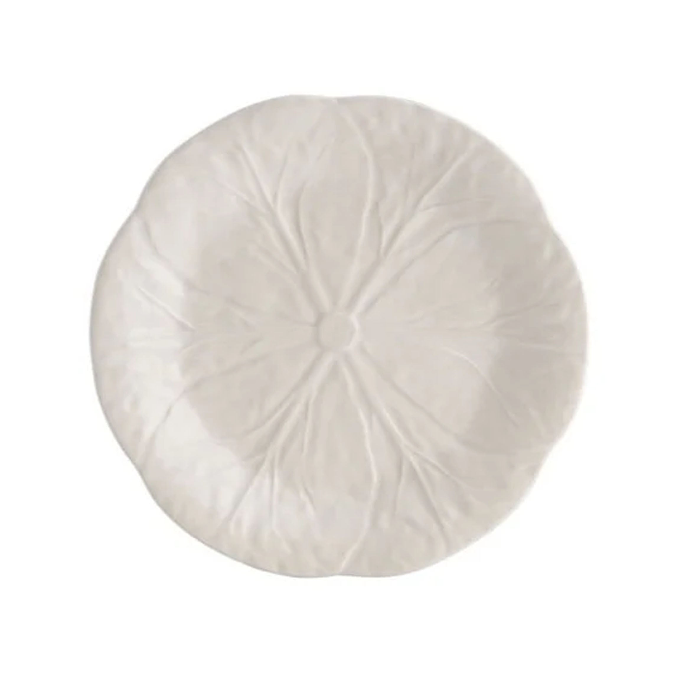 Cabbage Dessert Plate in Beige