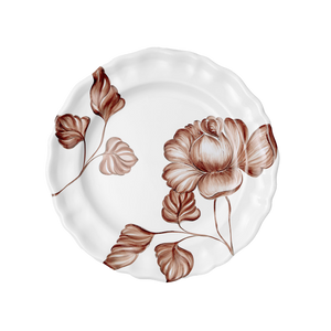 Camaïeu Grande Dinner Plate in Chocolat