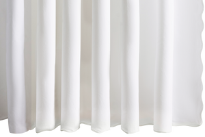 Camilla Pique Scallop Shower Curtain
