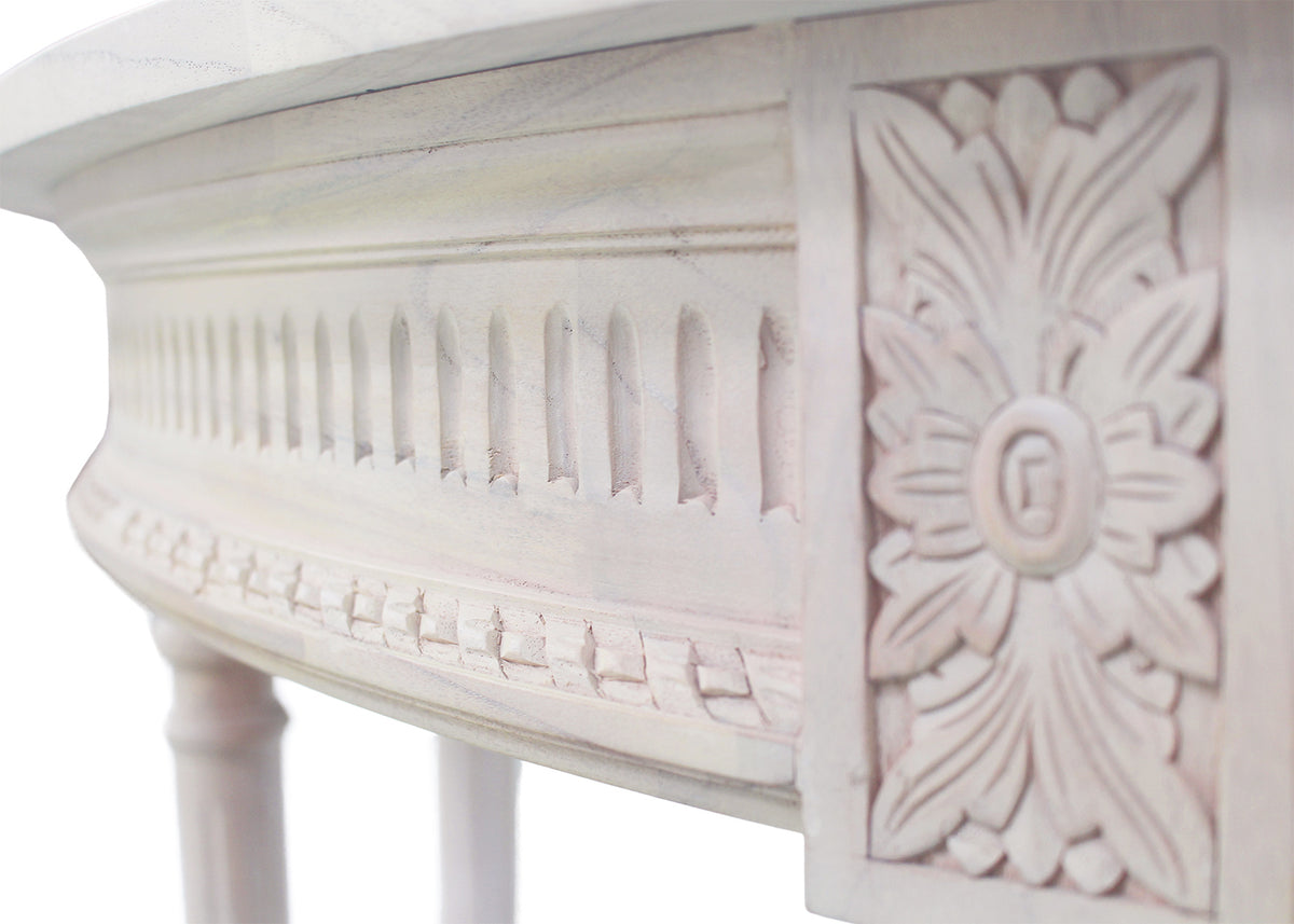 Camille Demilune in White Wash