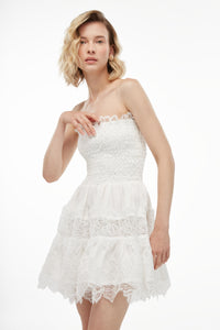Brisa Mini Dress in White