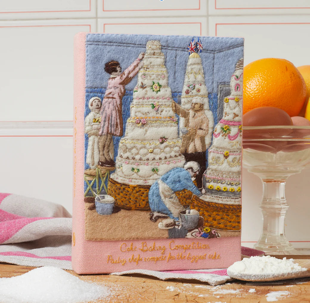 Cake Baking Competition Book Clutch