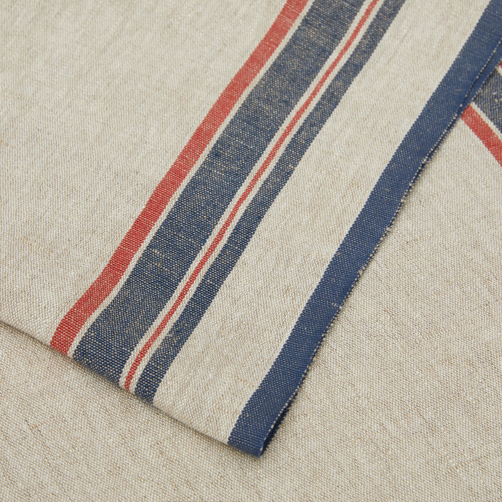 Antibes 20x72 Runner in Natural & Red