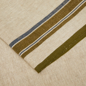 Antibes 20x72 Runner in Natural & Green