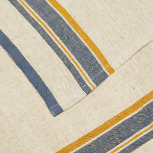 Antibes Napkin in Natural & Blue, Set of 4