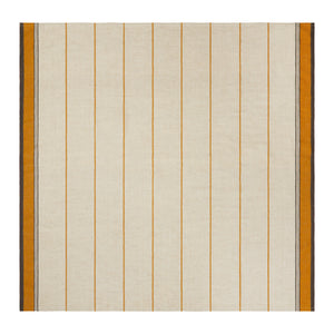 Eze 60x60 Tablecloth in Ivory & Mustard