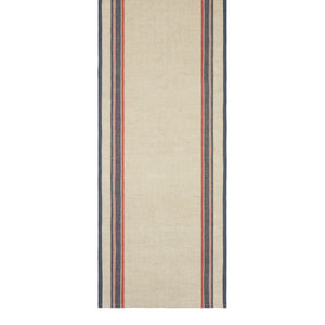 Antibes 20x72 Runner in Natural & Red