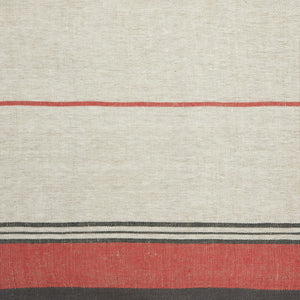 Eze 60x90 Tablecloth in Ivory & Red