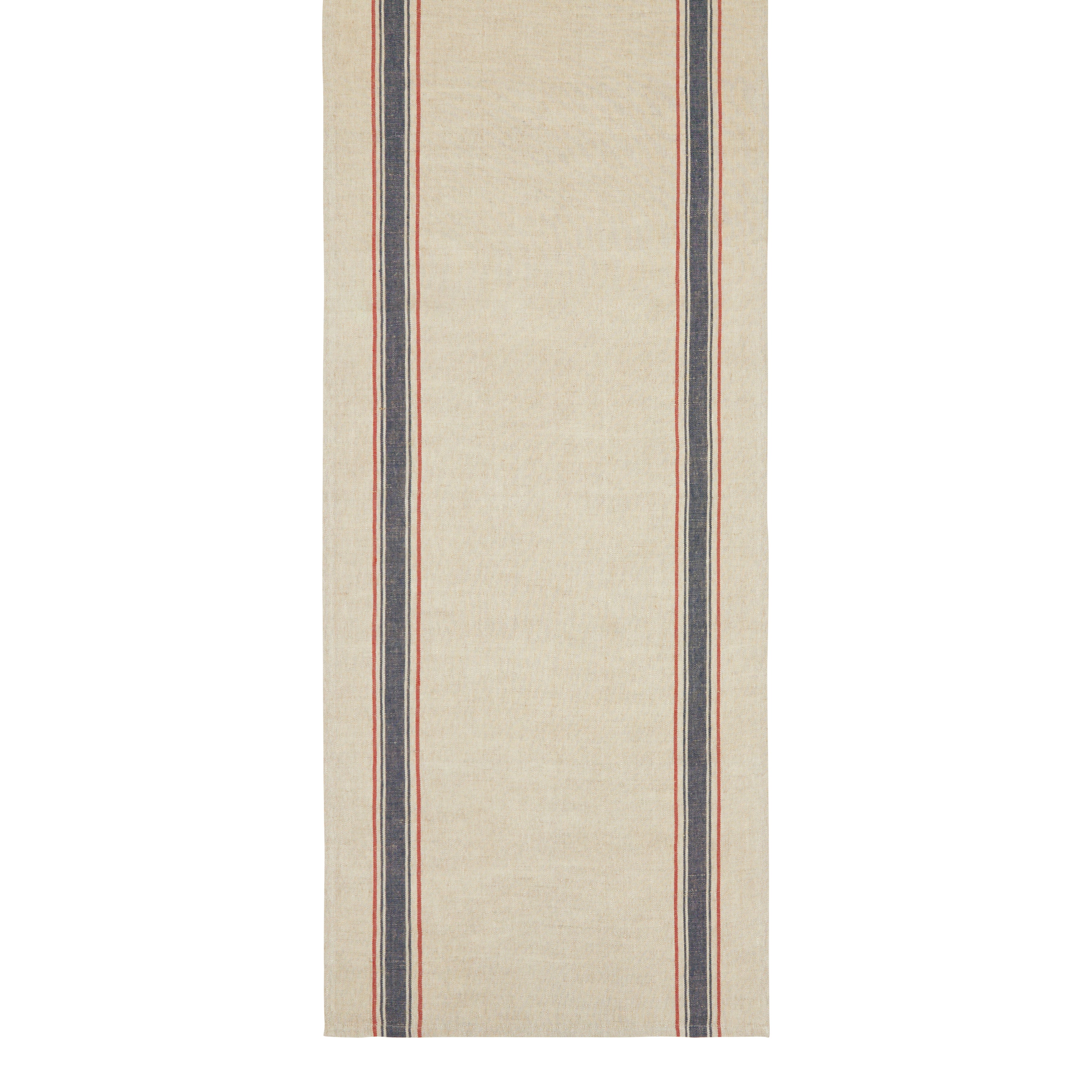 Menton 20x72 Runner in Natural & Denim