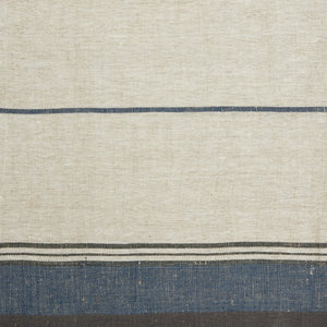 Eze 60x60 Tablecloth in Ivory & Blue
