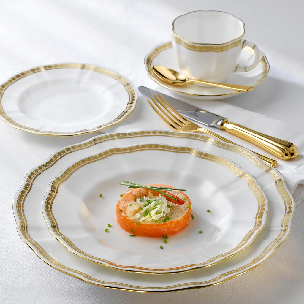 Carlton Gold Dinner Plate