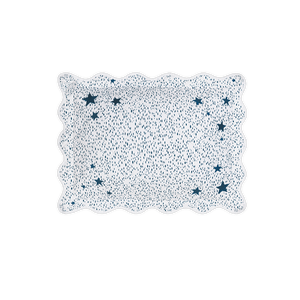 Matouk Schumacher Celine Stars Mini Boudoir Pillow