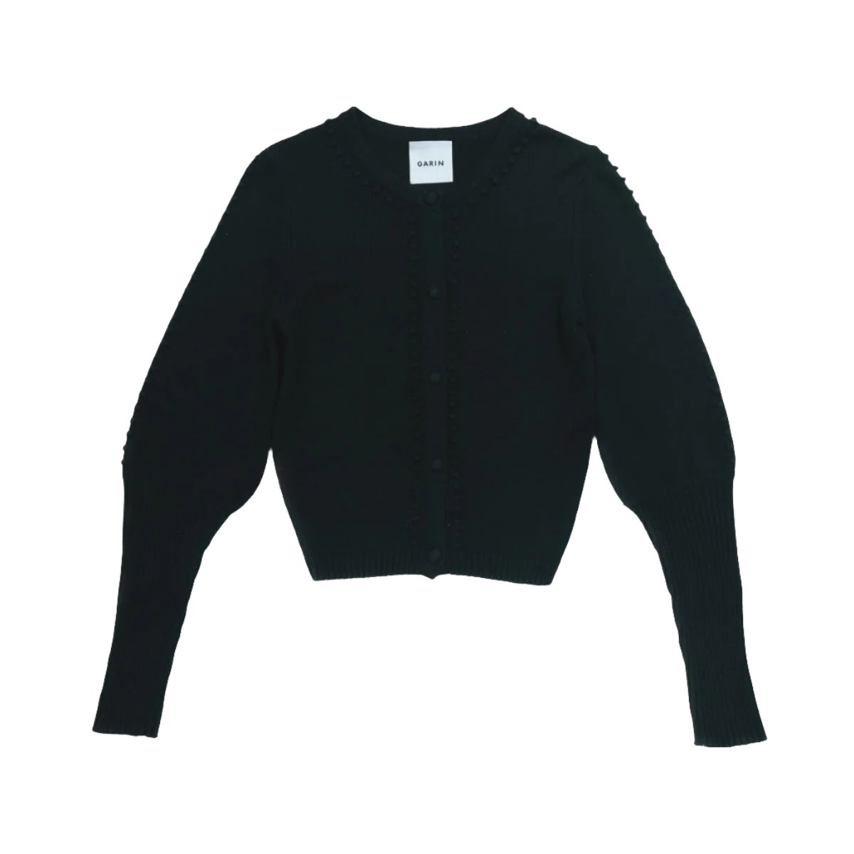 Chelsea Cardigan Black in Silk