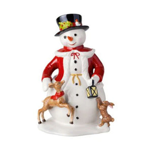 Christmas Toys Memory Snowman Figurine in Multi