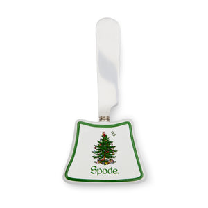 Christmas Tree 2-Piece 13" Cheese Board & Spreader