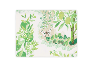 Matouk Schumacher Citrus Garden Placemat in Grass, Set of 4