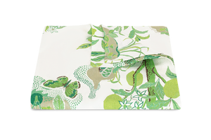 Matouk Schumacher Citrus Garden Tablecloth in Grass