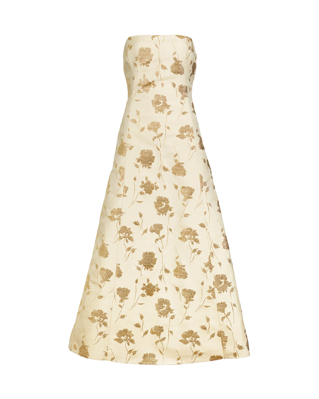 Colette Dress in Light Lemon Multi