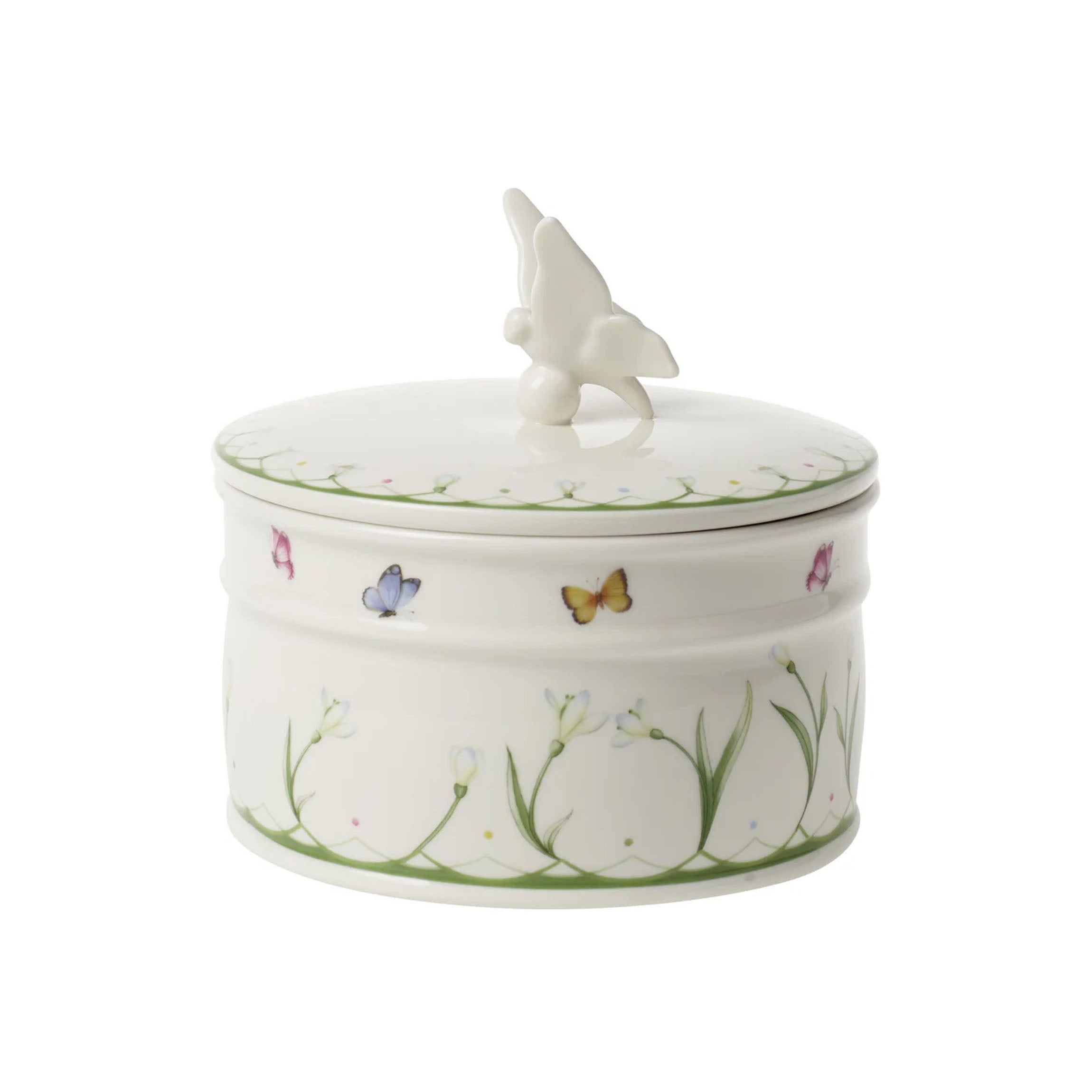 Colorful Spring Covered Large Box in Multi