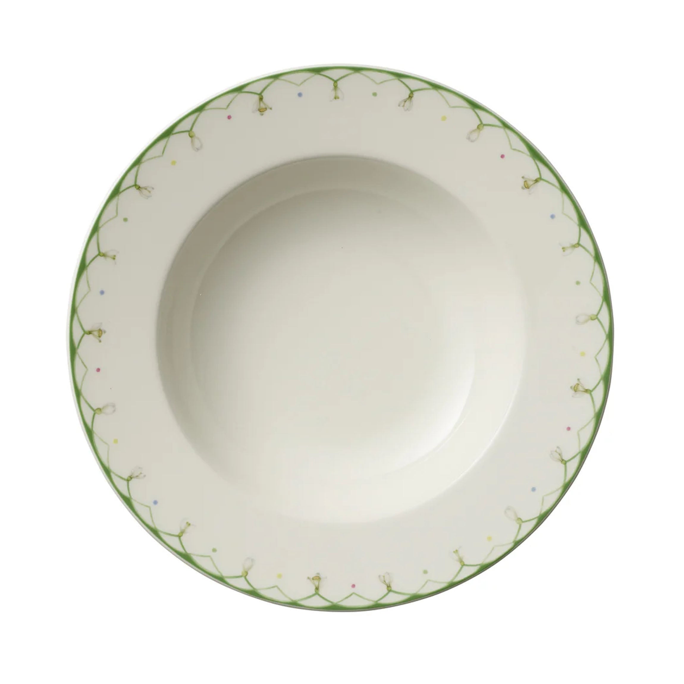 Colorful Spring Rim Soup in Multi