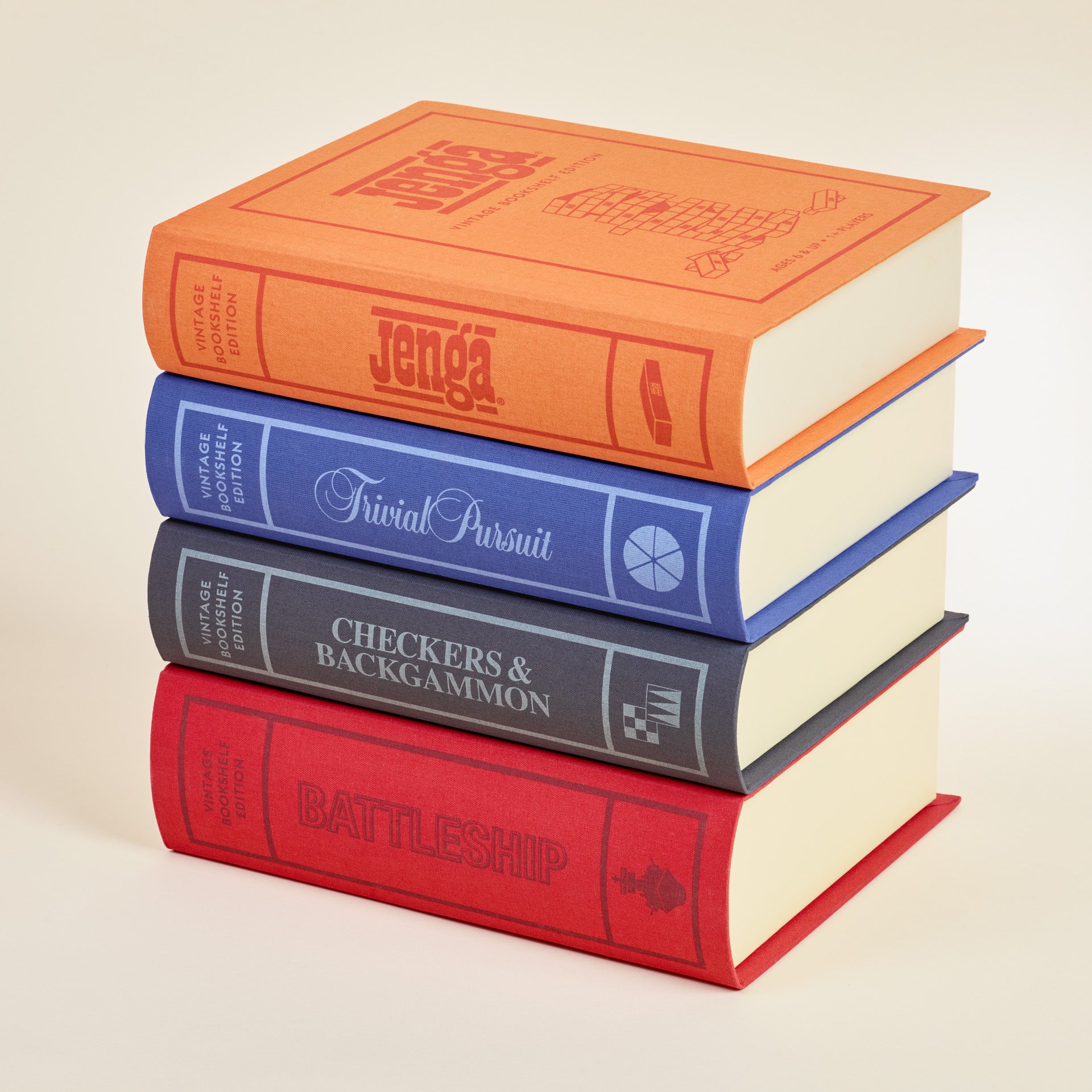 2024 Vintage Bookshelf Assortment, Set of 4