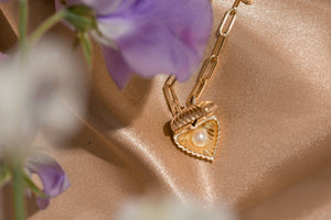Petite Open Heart Locket