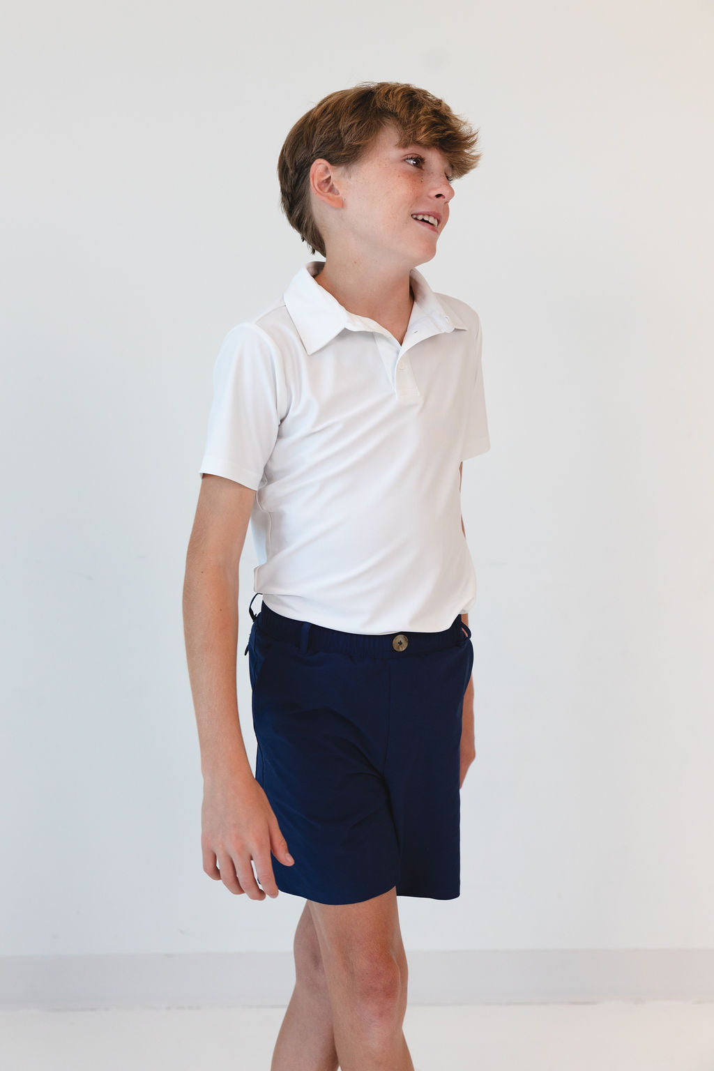 Polo Shirt in White