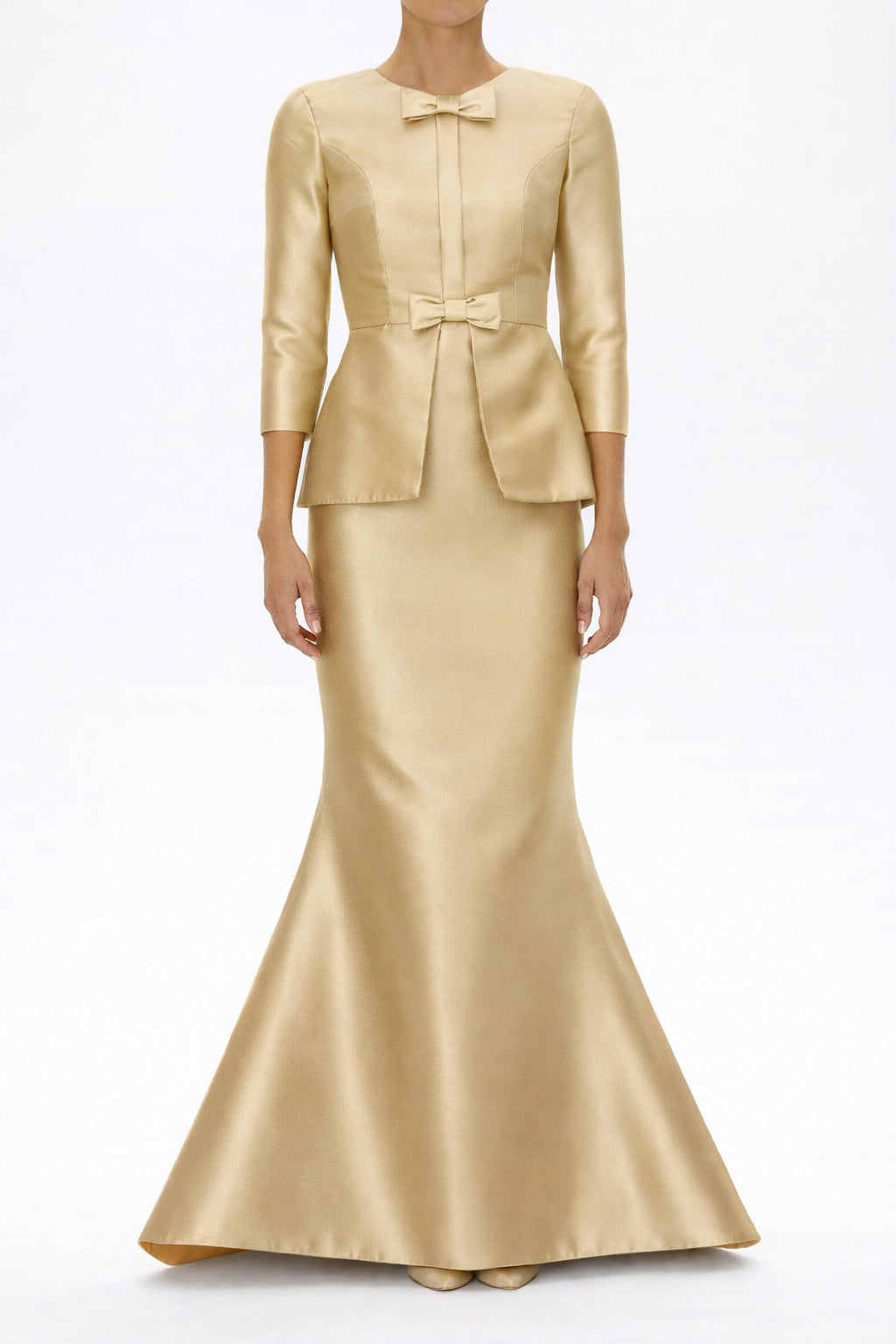 Marion Silk and Wool Mermaid Gown