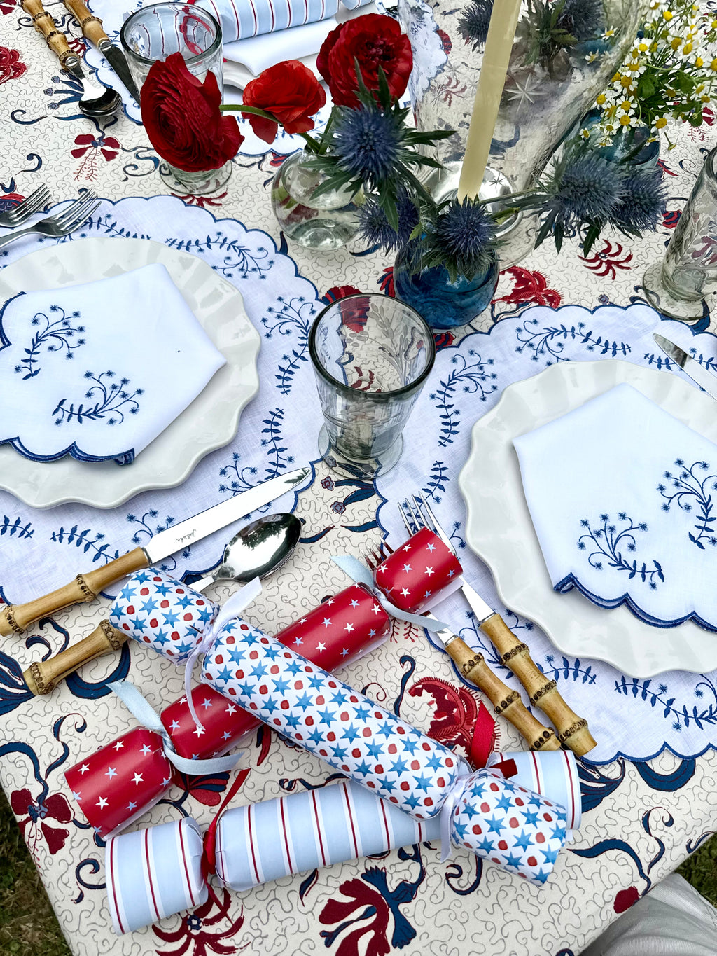 Fourth of July Party Crackers, Set of 6