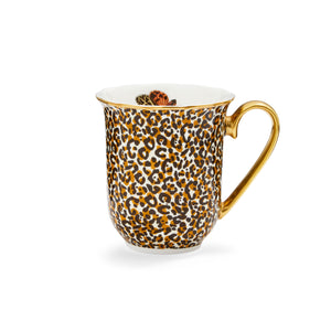 Creatures of Curiosity 12 Oz Mug in Leopard