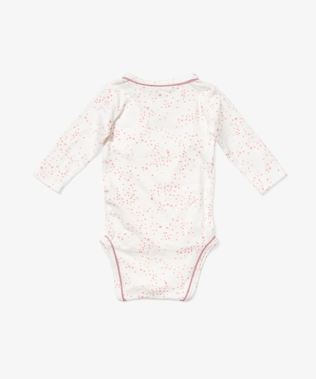 Crossbody One-piece in Rose Star