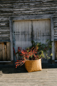 Gray Garden Basket