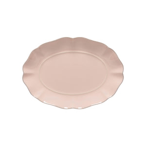 Rosa Collection Oval Platter 12" in Rosé