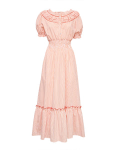 Dalia Maxi Dress in Sunset Stripe
