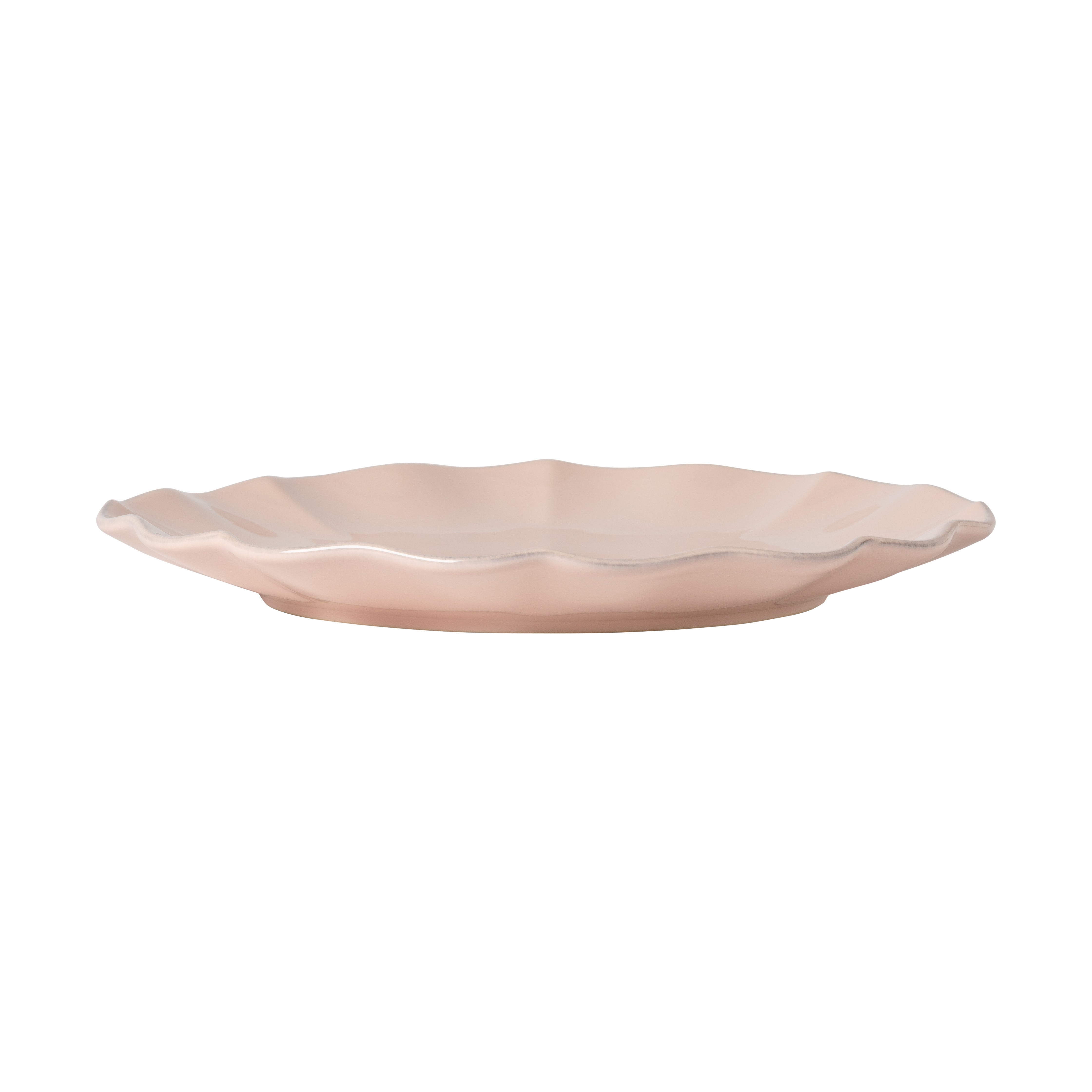 Rosa Collection Dinner Plates in Rosé, Set of 6
