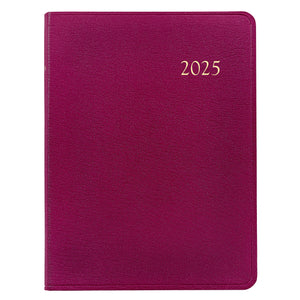 2026 Goatskin Leather Desk Diary