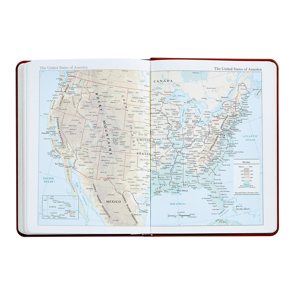 2026 Desk Diary in Brown Leather