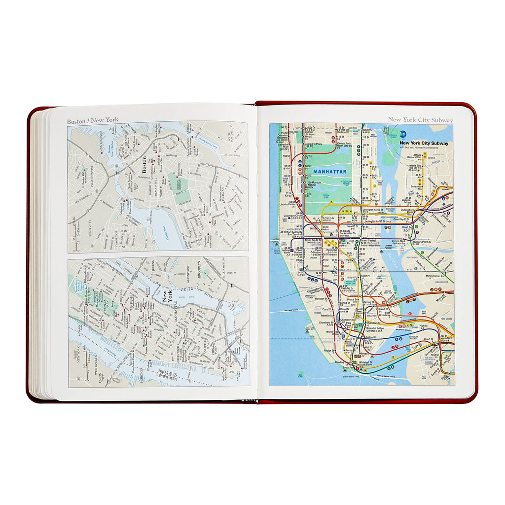 2026 Desk Diary in Brown Leather