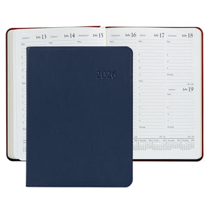 2026 Traditional Leather Desk Diary