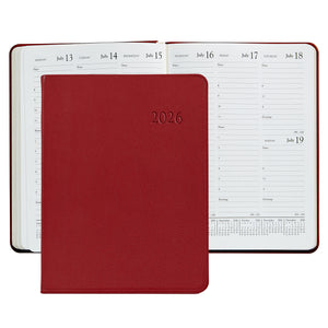 2026 Traditional Leather Desk Diary