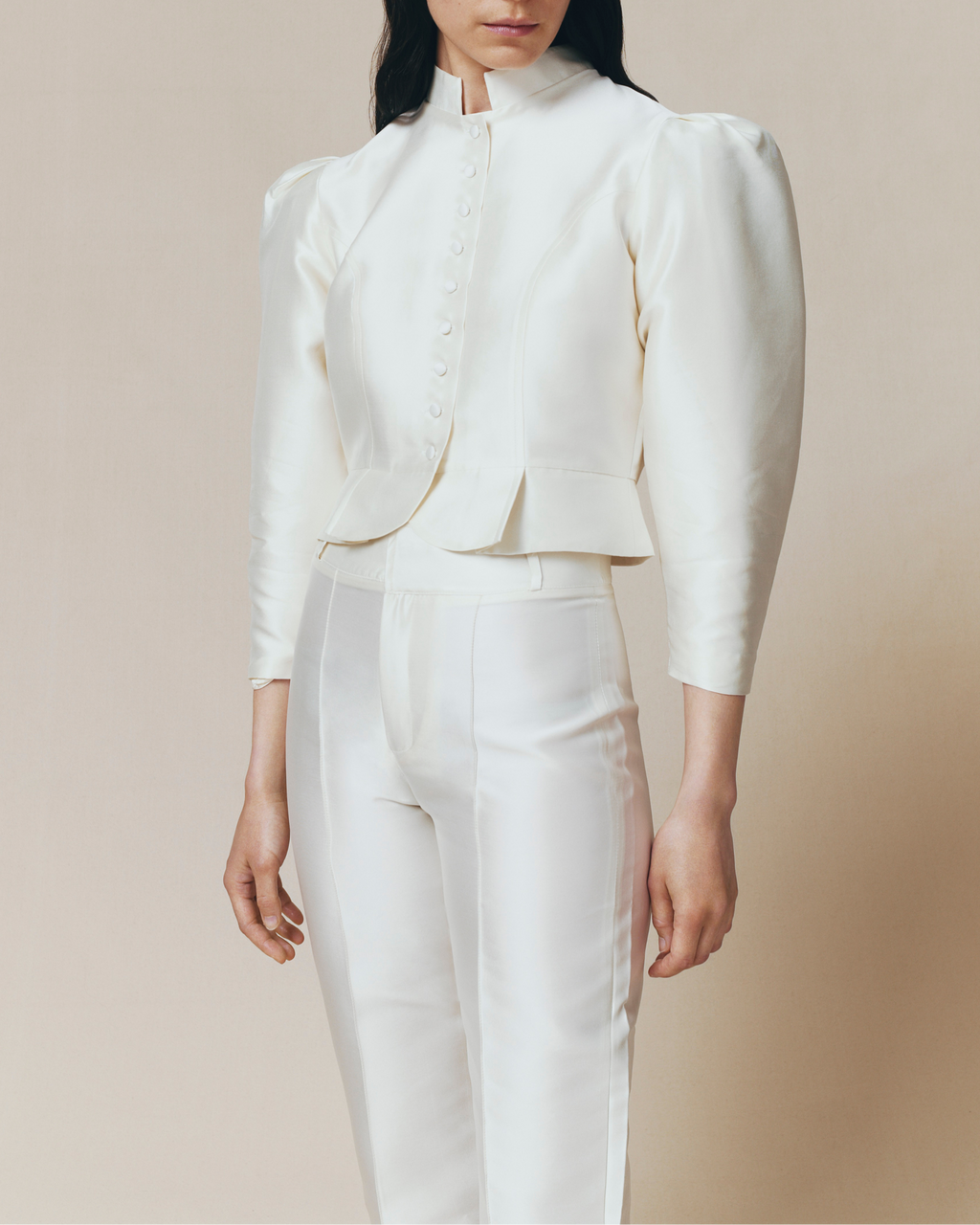Yoshi Smart Pants in Ivory