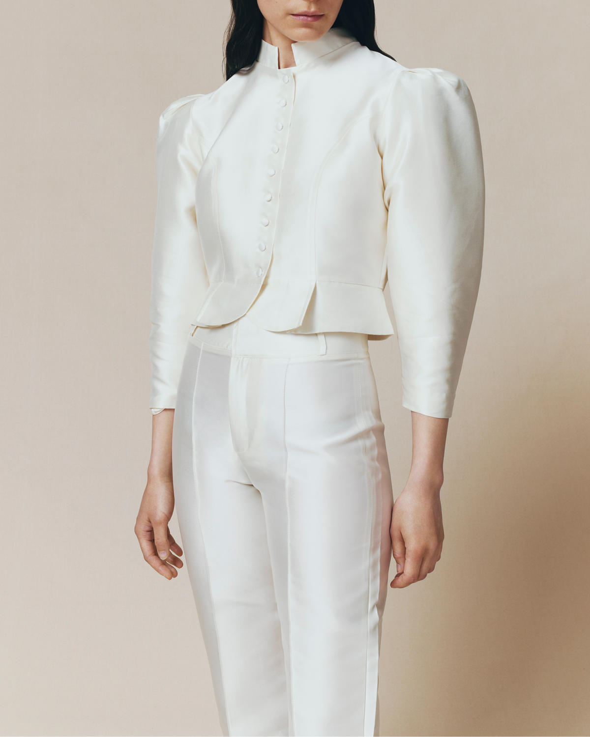 Yoshi Smart Pants in Ivory
