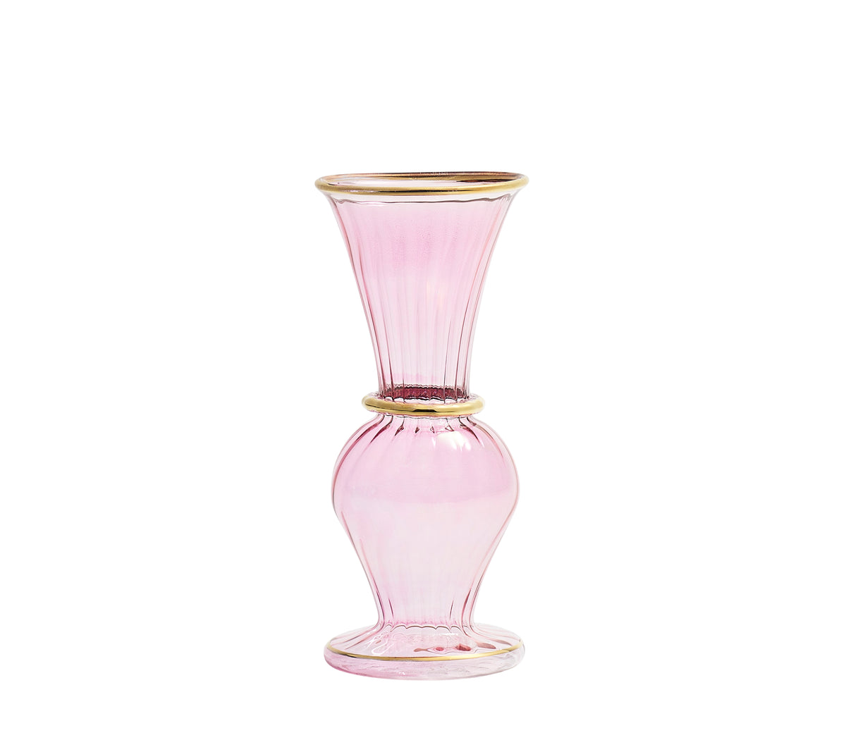 Trumpet Bud Vase in Pink