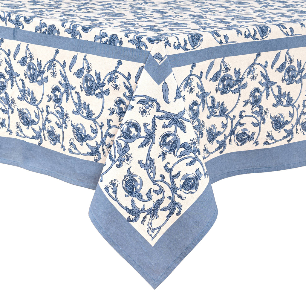 French Tablecloth Granada Cornflower Blue